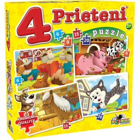 puzzle-4-prienteni-mici-6-9-15-20-piese