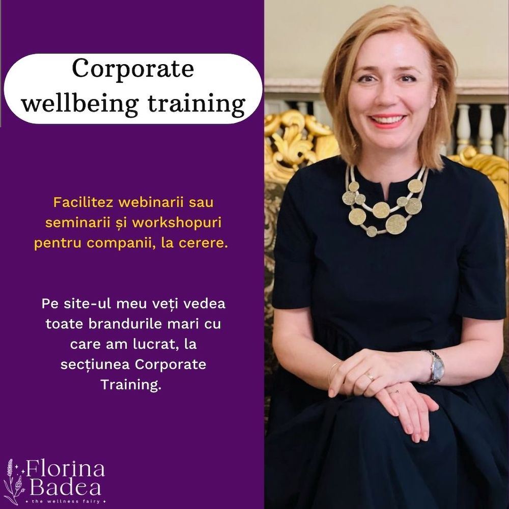 Florina Badea corporate wellbeing